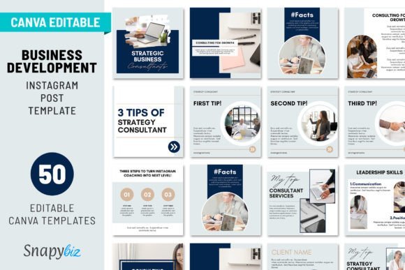 Business Development Canva Instagram Templates