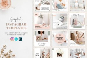 21 Best Instagram Post Templates for Canva in 2026 - DesignResourceBlog