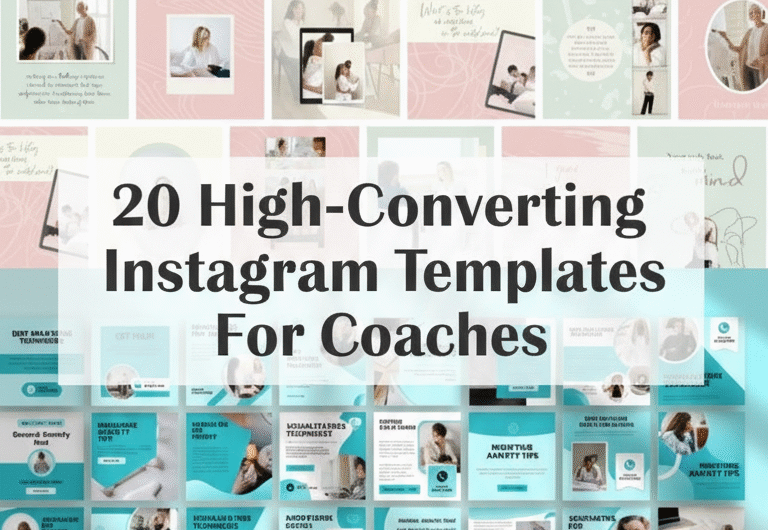 20 High-Converting Instagram Templates For Coaches