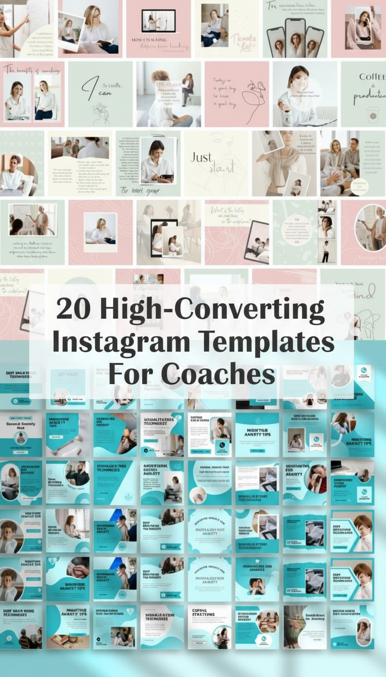 20 High-Converting Instagram Templates For Coaches