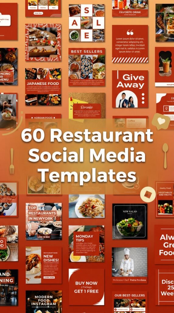 Instagram Post Templates For Restaurant