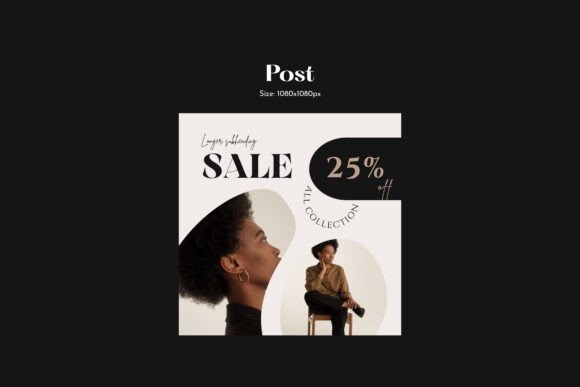 Elegant Instagram Post Templates for Canva