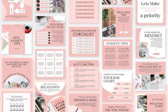 Health Coach Instagram Templates