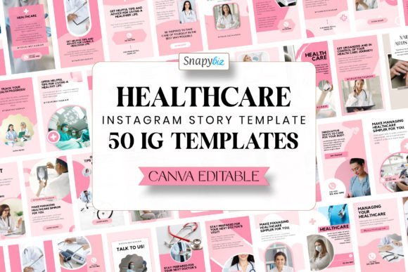Healthcare Instagram Canva Story Templates