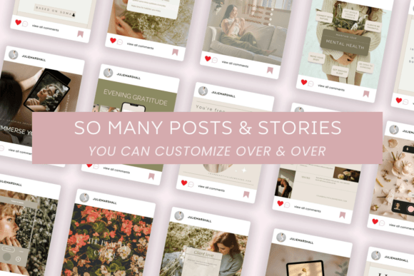 Holistic Coach Instagram Templates