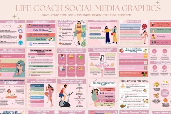 Life Coaches Instagram Templates