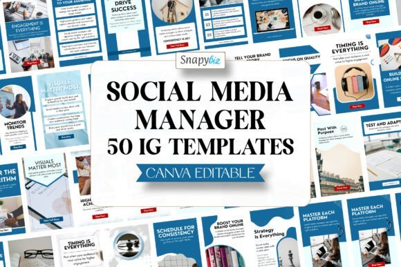 Branding Instagram Posts Templates for Canva