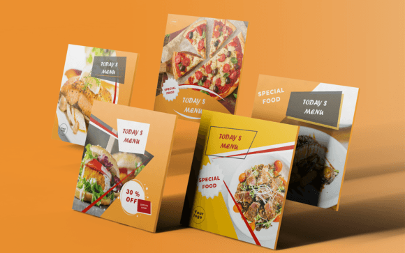 Social Media Post Templates for Restaurant