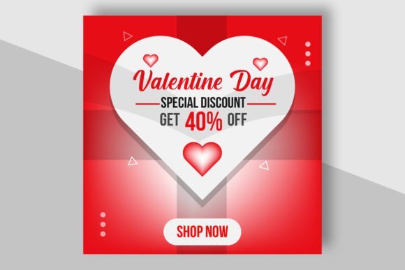 Valentine Day Instagram Post Templates