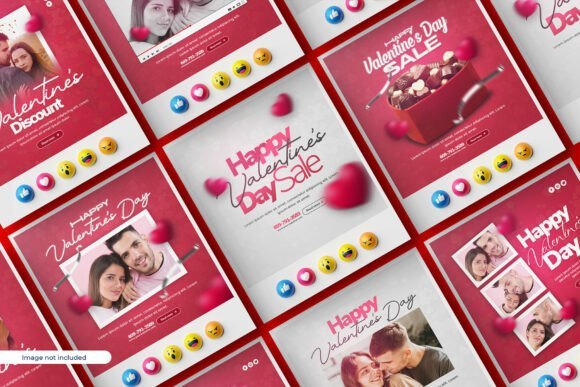 Valentine's Day Social Media Kit