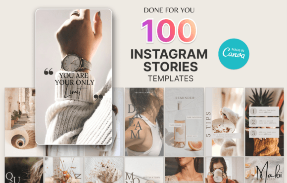 100 Instagram Stories Templates For Clothing Brands