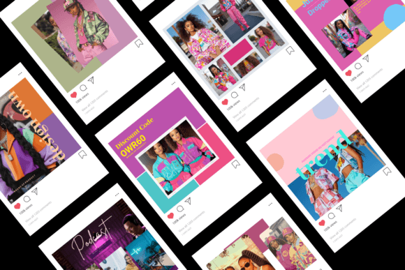 144 Fashion Instagram Post Bundle