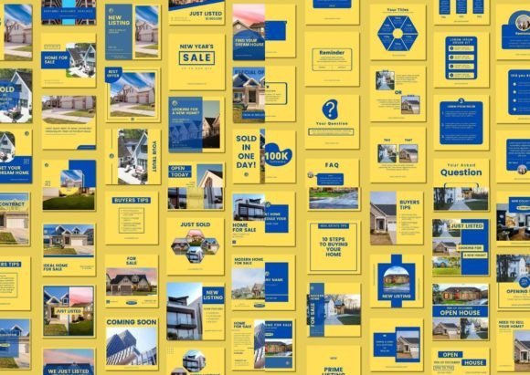 240 Real Estate Social Media Templates