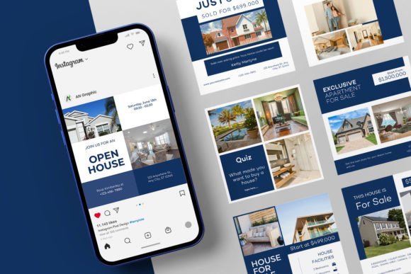 Instagram Post Templates For Real Estate Agents