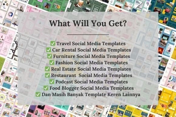 3500+ Social Media Canva Templates (PLR)