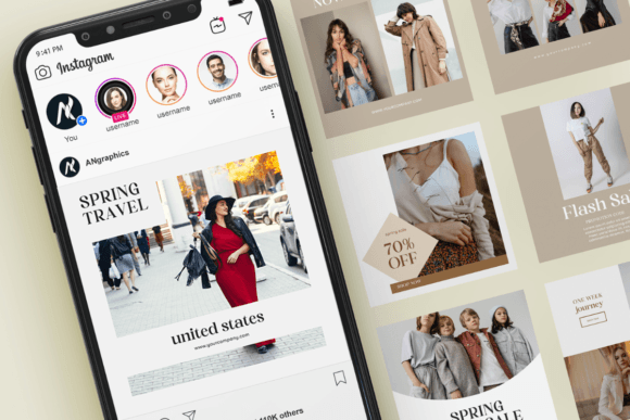 36 Fashion Instagram Post Canva Templates