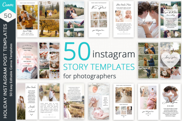50 Instagram Story Templates