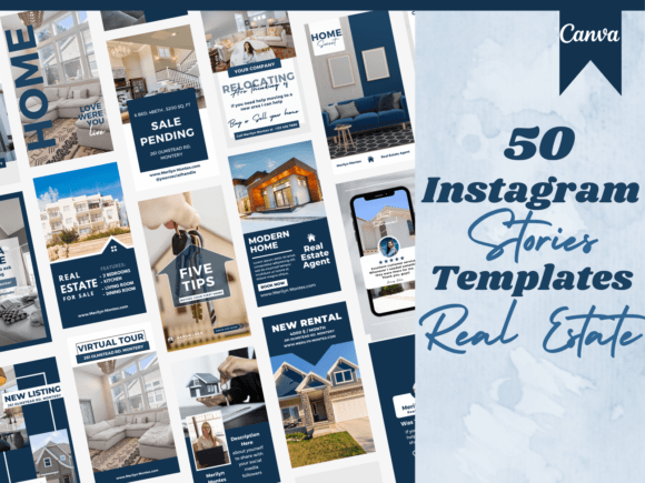 50 Real Estate Instagram Story Templates