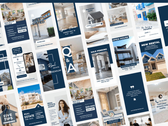 50 Real Estate Instagram Story Templates