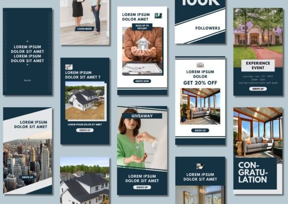 50 Real Estate Social Media Templates