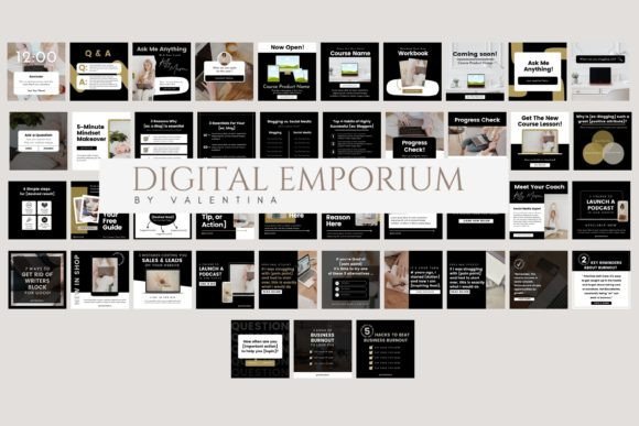 45 Editable Instagram Canva Templates
