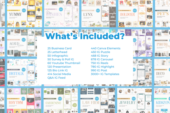 Instagram Post Templates Bundle