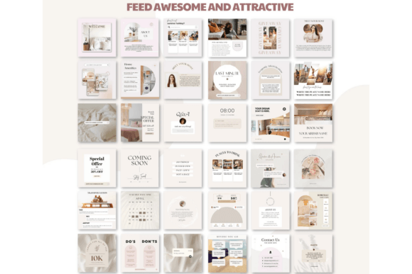 Airbnb Instagram Post Template Canva