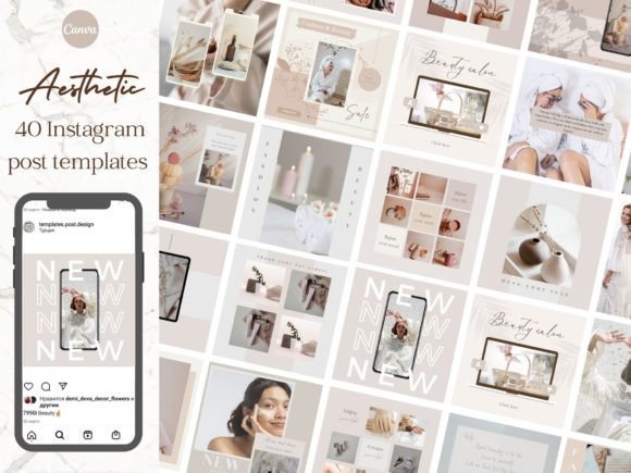 Boho Fashion Instagram Post Templates