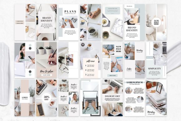 Business Instagram Stories for Canva