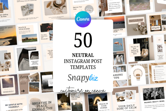 Canva Neutral Instagram Post Template