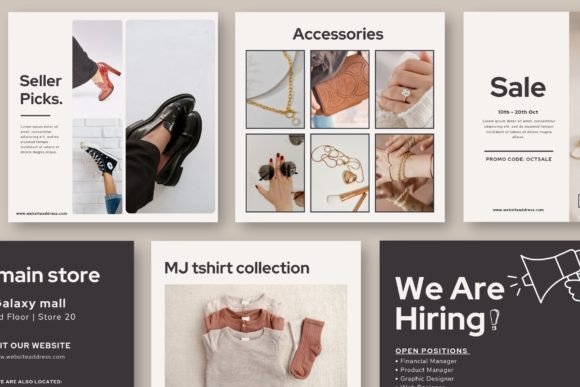 Clothing Fashion Instagram Post Templates