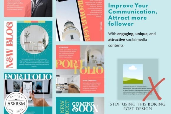 Color Beautiful Instagram Template