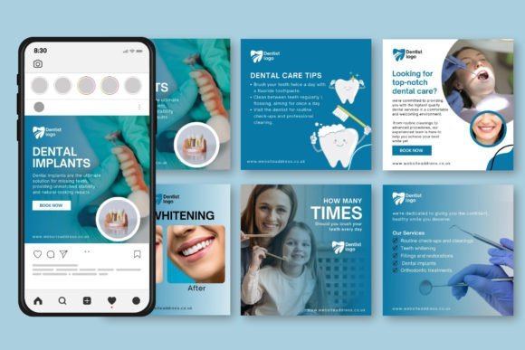 Dentist Social Media Post Template