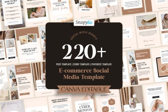 E-Commerce Social Media Business Bundle
