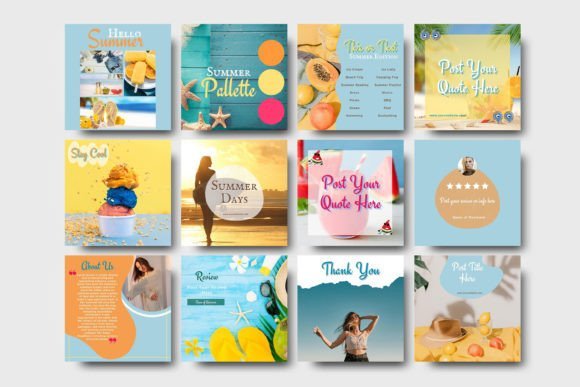 Yellow Baby CANVA Instagram Template