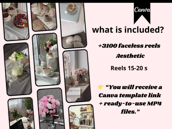 Faceless Instagram Reels MP4+canva Links