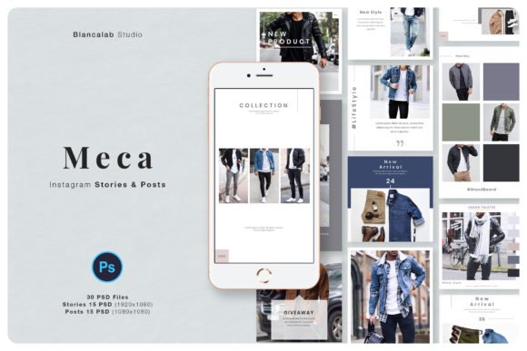 Meca Fashion Instagram Post Templates