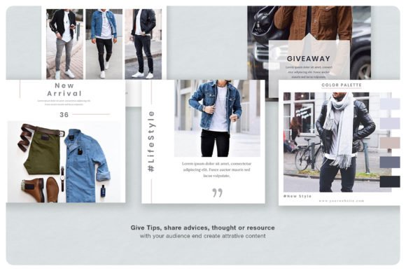 Meca Fashion Instagram Post Templates