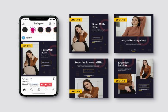 Fashion Instagram Post Templates