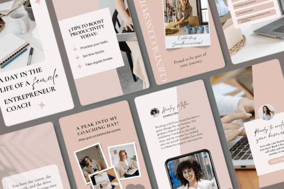 Femalepreneur Coaching Stories Instagram