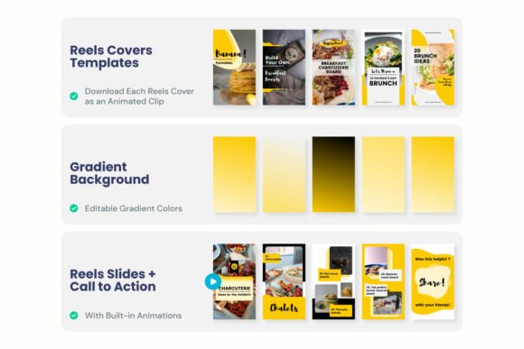 Food Restaurant Instagram Reels Canva