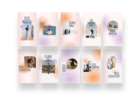 Gradient Fashion Sale Canva