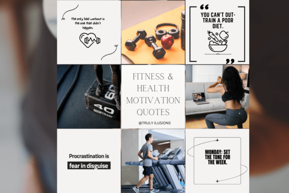 Health & Fitness Instagram Quote Posts