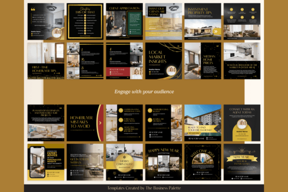 Holidays Real Estate Instagram Posts