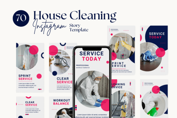 House Cleaning Instagram Stories