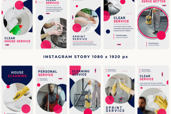 House Cleaning Instagram Stories