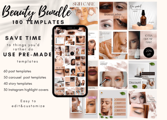 Instagram Story Templates For Beauty Salons