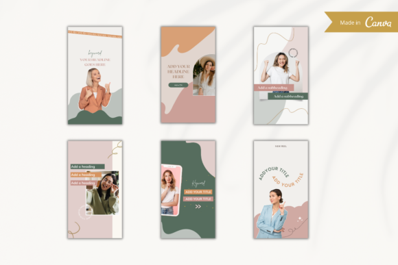 Instagram Reels Cover Canva Templates