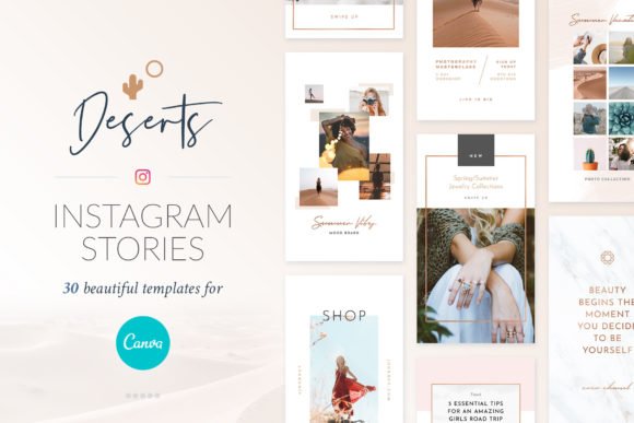 Instagram Stories Deserts | Canva