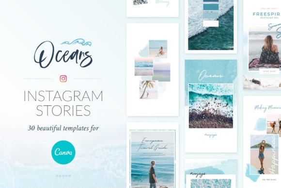 Instagram Stories Oceans | Canva
